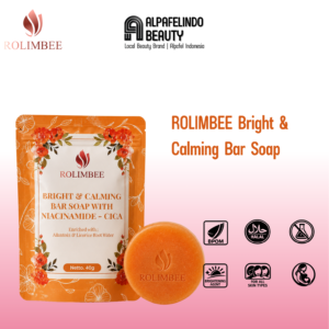 ROLIMBEE PREMIUM BRIGHTENING AND CALMING BAR SOAP