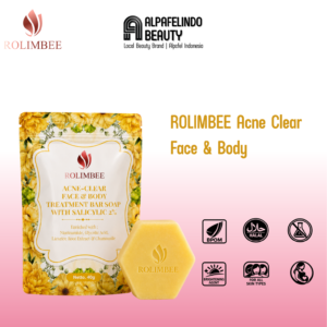ROLIMBEE ACNE CLEAR FACE AND BODY BAR SOAP