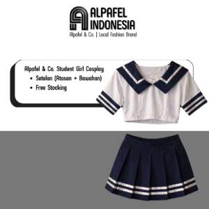 Alpafel & Co. - Sailor Uniform Cosplay Jepang Kawaii – Kostum Anime Sekolah Lolita